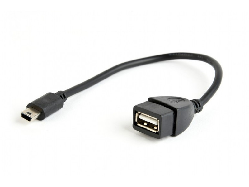 CableXpert Cavo adattatore USB OTG AF a Mini BM 0,15 m A-OTG-AFBM-002