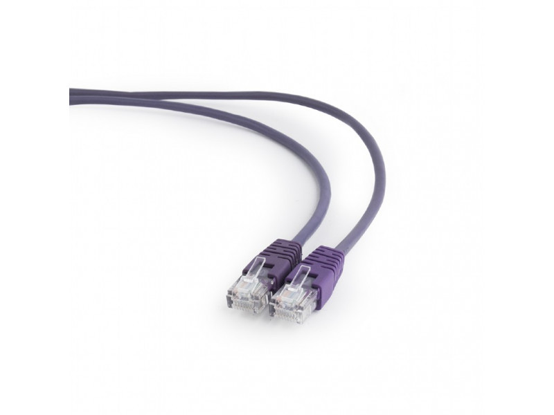 Cavo patch CableXpert CAT5e UTP viola 0,25 m PP12-0,25M/V