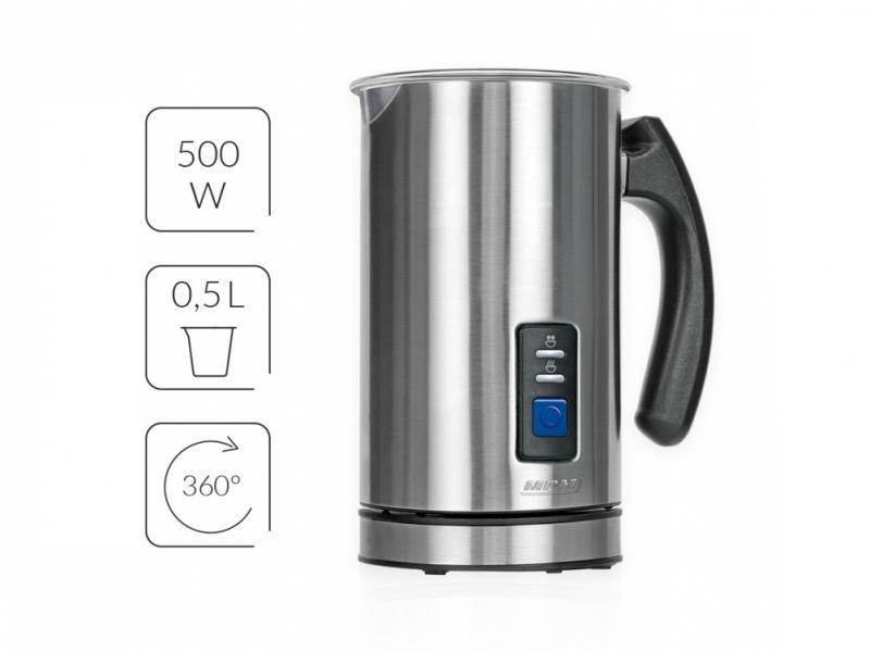 Scaldalatte elettrico e montalatte MPM 500W MKW-03M