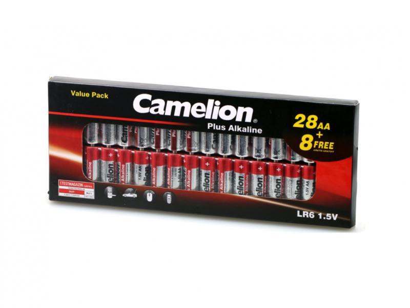 Camelion Batteria Plus Alcalina LR6 Mignon AA (28 8 pz.)