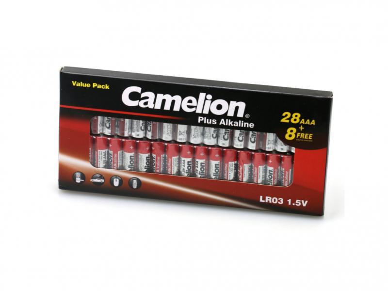 Camelion Batteria Plus Alcalina LR03 Micro AAA (28 8 pz.)