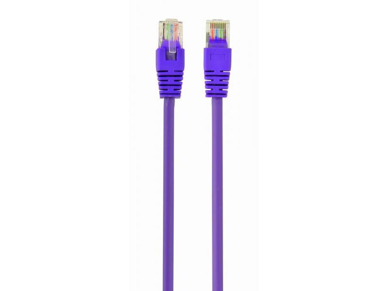 Cavo patch CableXpert CAT5e UTP cavo viola 1 m PP12-1M/V
