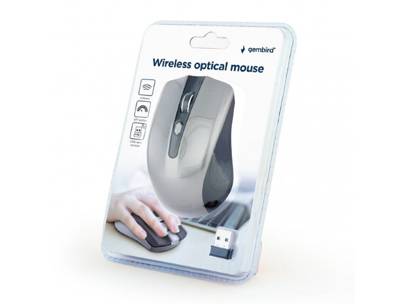 Mouse ottico Gembird MUSW-4B-04-BG
