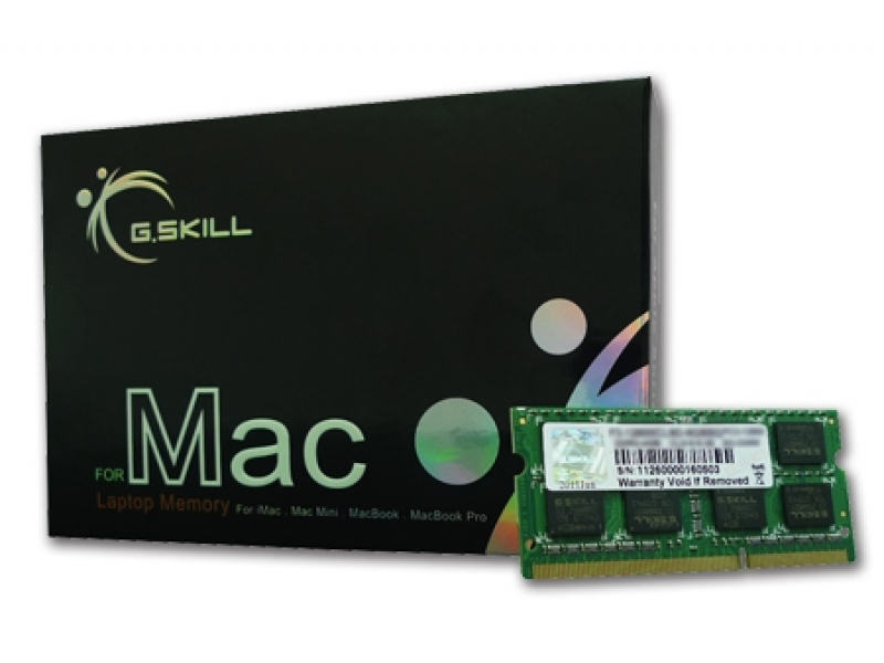 G.Skill 8GB DDR3-1600 - 8GB -DDR3 - 1600MHz - SO-DIMM a 204 pin FA-1600C11S-8GSQ