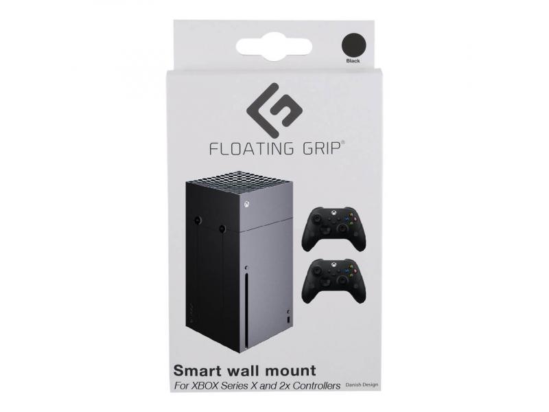 Pacchetto di montaggio a parete per Xbox Series X Floating Grip Nero - FG7000 - Serie Xbox