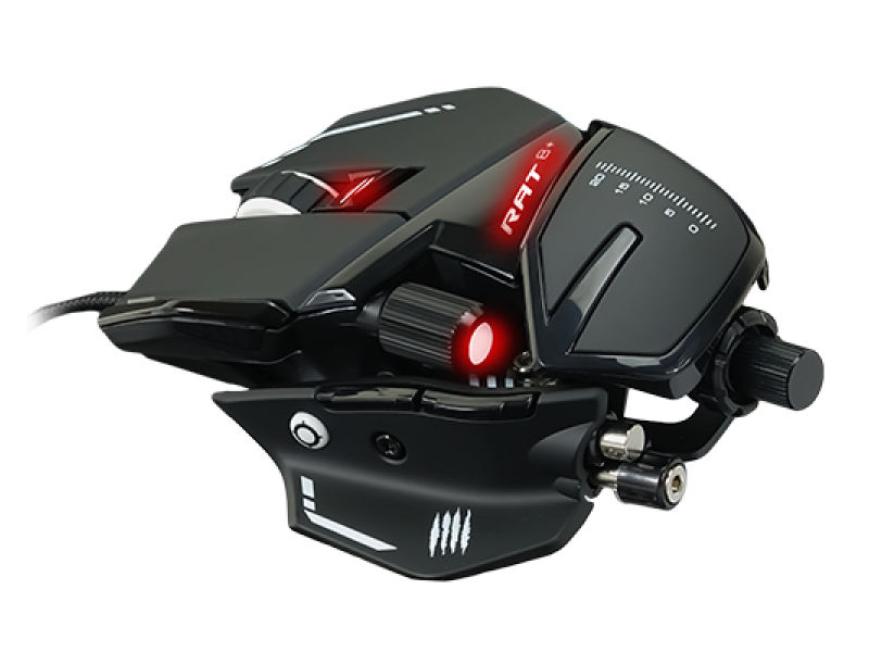 Mad Catz R.A.T. 8 Mouse da gioco 16000 DPI nero/nero MR05DCINBL000-0