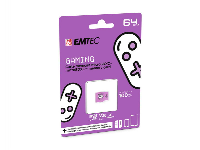 Emtec ECMSDM64GXCU3G memoria flash 64 GB MicroSDXC UHS-I (ECMSDM64GXCU3G)