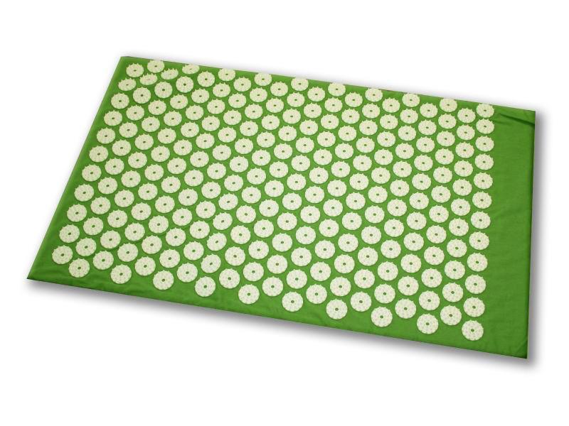 Tappetino per digitopressione Shanti / tappetino per unghie (65 x 41 cm, verde scuro)