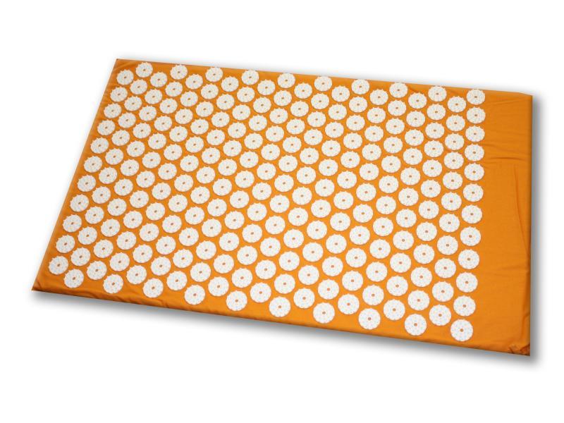 Tappetino per digitopressione Shanti / tappetino per unghie (65 x 41 cm, arancione)