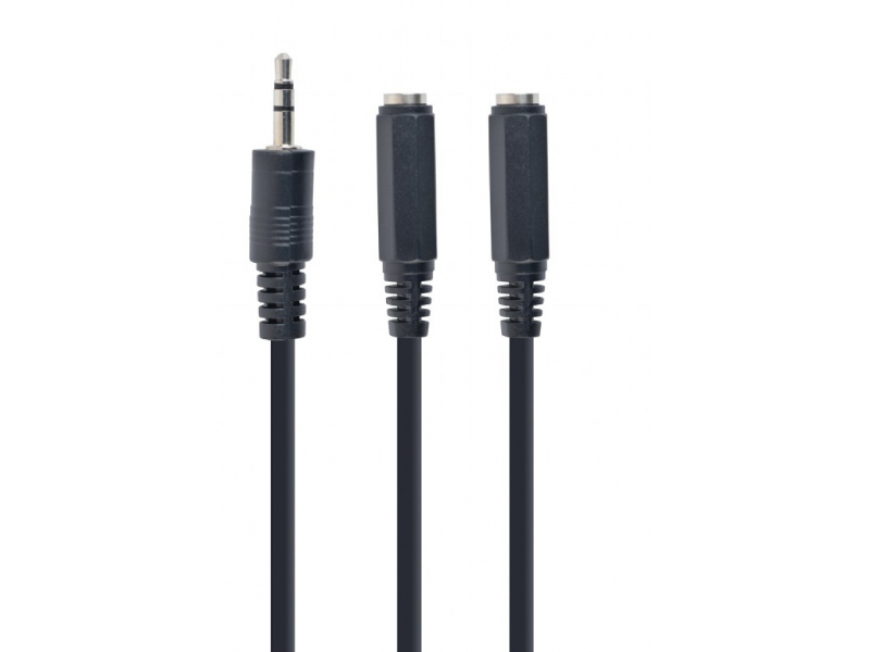 CableXpert CAVO AUDIO SPLITTER 3.5MM/10CM BIANCO CCA-415-0.1M