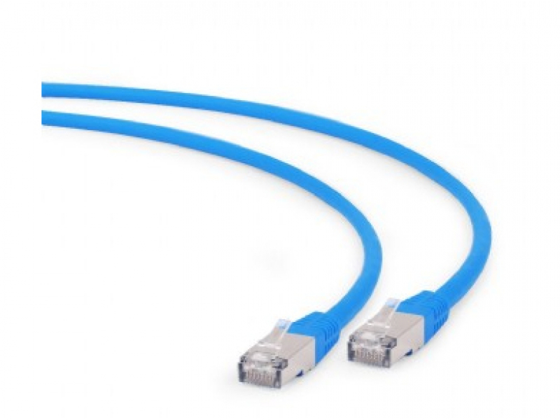 Cavo di rete CableXpert Cat6a S/FTP S-STP Blu - Cavo - Rete PP6A-LSZHCU-B-1M