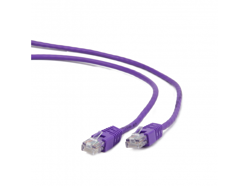 CableXpert 2m - Cat5e - U/UTP (UTP) - RJ-45 - RJ-45 - Viola PP12-2M/V
