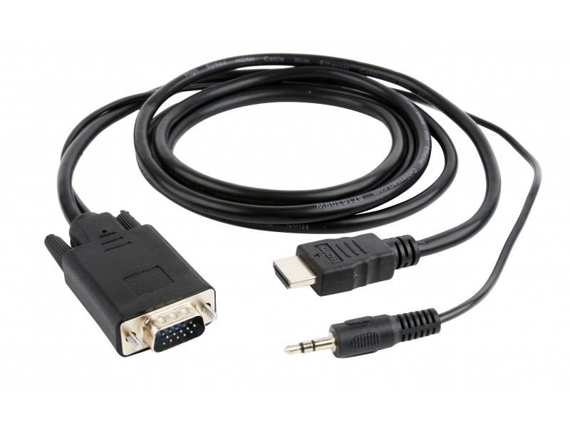 CableXpert 3 m - VGA - HDMI 3,5 mm - Maschio - Maschio - 1920 x 1080 pixel A-HDMI-VGA-03-10