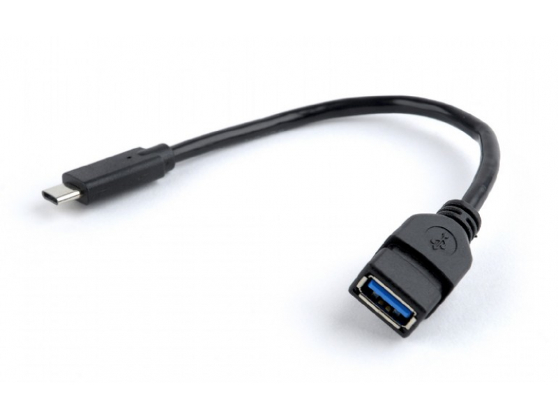 CableXpert 0,2 m - USB tipo C - USB tipo A - nero A-OTG-CMAF3-01