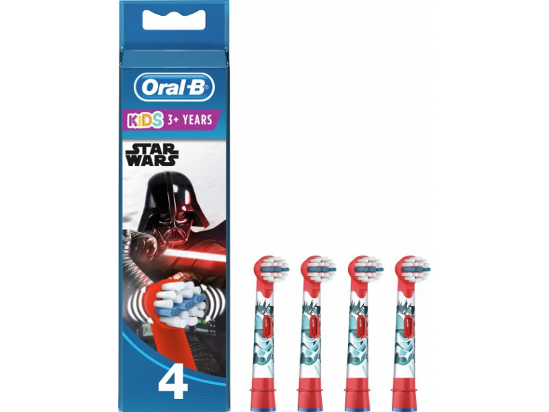 Testine di ricambio Oral-B Kids Star Wars (4 pezzi) EB10S-4