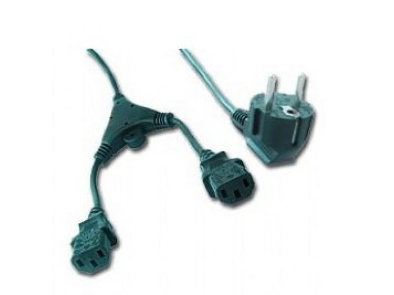 CableXpert PC-186-ML6 - 2 m - CEE7/4 - Nero PC-186-ML6