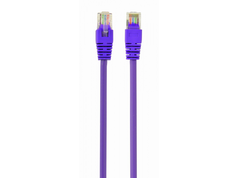 Cavo patch CableXpert CAT5e UTP, viola, 0,5 m - PP12-0,5 M/V