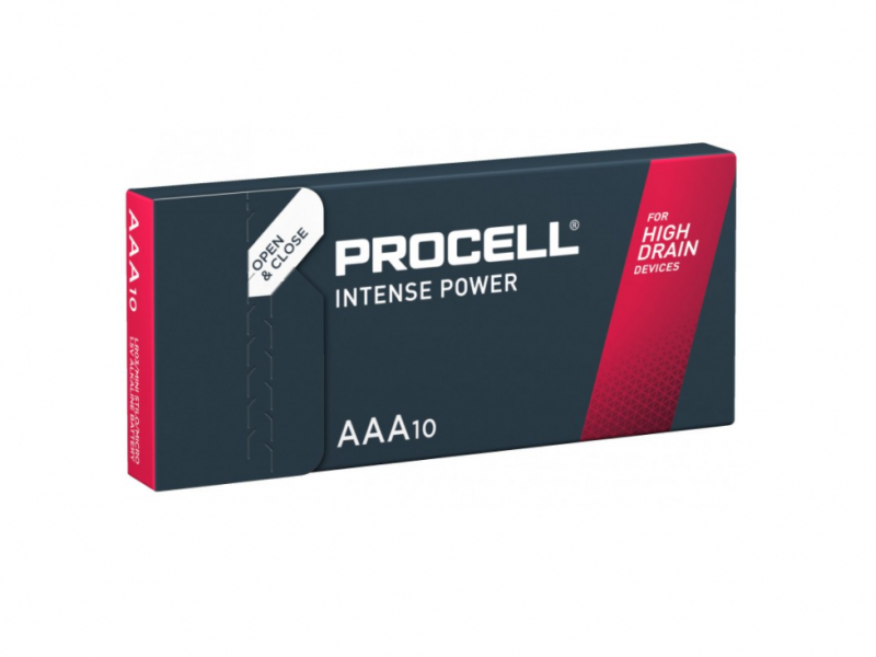 Batteria Duracell PROCELL Intense Micro, AAA, LR03 1.5V (confezione da 10)