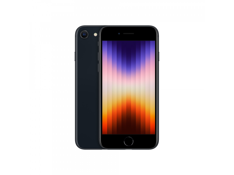 Apple iPhone SE 119 cm 4.7 Doppia SIM iOS 15 5G 256 GB Nero (IPHONE SE 256GB MIDNIGHT - .)