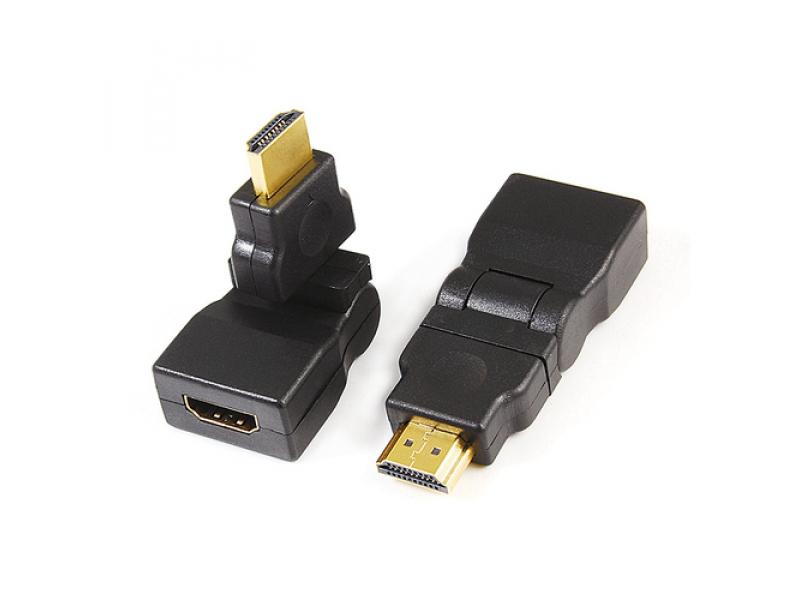 Adattatore Reekin HDMI tipo A femmina - maschio (270Ã‚Â°)