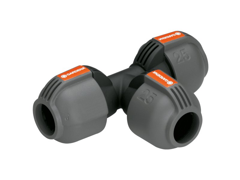 Raccordo a T GARDENA 25mm 1 Pollice Rapido