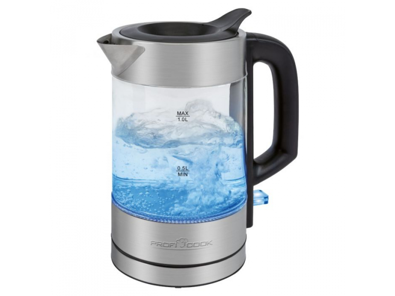 Bollitore in vetro ProfiCook 1.0l PC-WKS 1229G