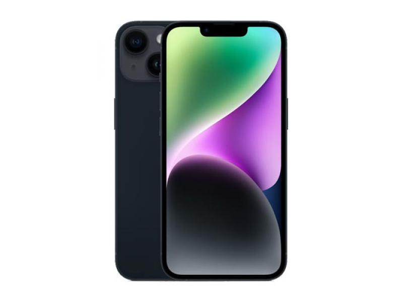 Apple iPhone 14 155 cm 6.1 Doppia SIM iOS 17 5G 512 GB Nero (Apple iPhone 14 - 5G smartphone - dual-SIM / Internal Memory 512 G