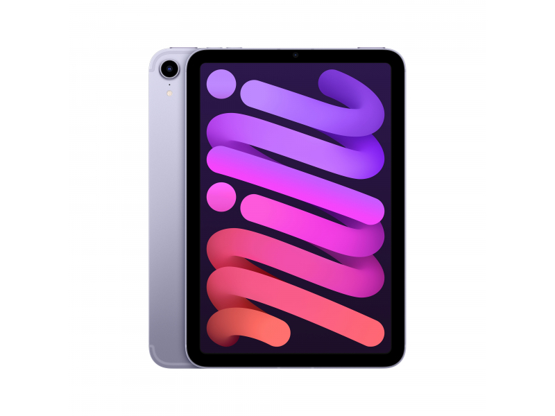 Apple iPad Mini 6. Generazione + cellulare 21,081 cm (8.3) 256 GB Purple (display retina, multi-touch, MK8K3FD/A)
