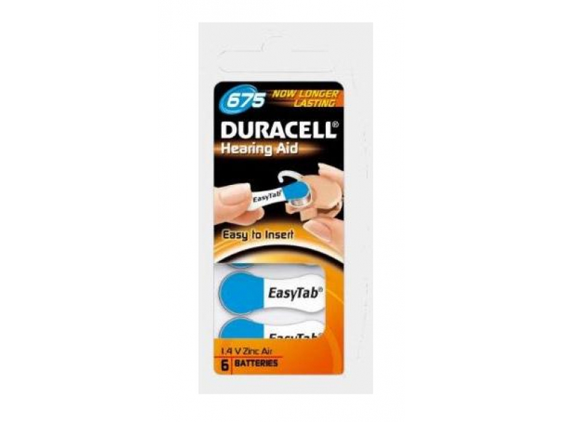 Zellchemie Zink-Luft Spannung 1.45V 6er-Pack