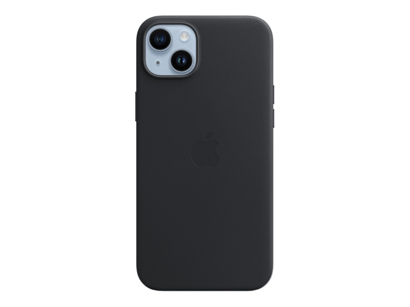 APPLE - COQUE DE PROTECTION POUR TÃ‰LÃ‰PHONE PORTABLE - AVEC MAGSAFE - CUIR - NOIR MINUIT - POUR IPHONE 14 PLUS