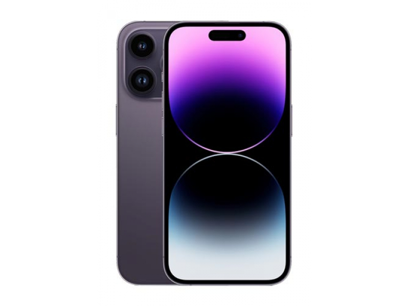 Apple iPhone 14 Pro 256GB Dark Purple (display XDR super retina 6.1, display sempre onuscole, Isola Dynamic)