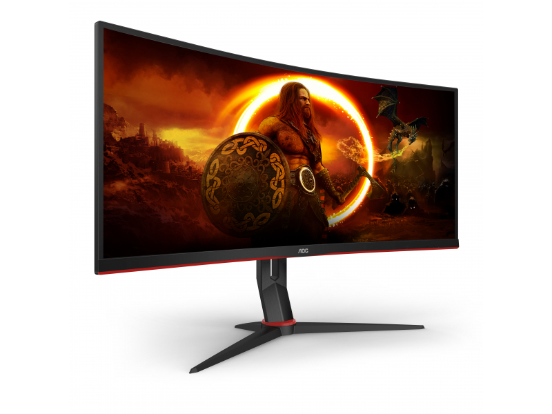 Monitor,AOC,34,21:9,VA,3440x1440,300cd,3000:1,80M:1,4x USB 3.0 ,.0x D-SUB,.0x DVI,2 x 2.0x HDMI,2 x 1.4Displayport,SPEAKERS no,