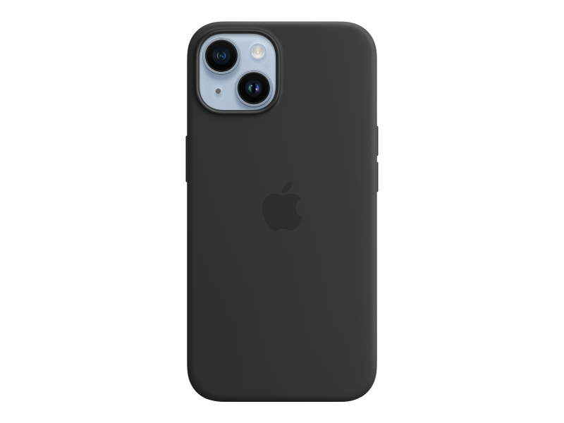 Apple Custodia MagSafe in silicone per iPhone 14 - Mezzanotte (Apple - bagsidecover til mobiltelefon)