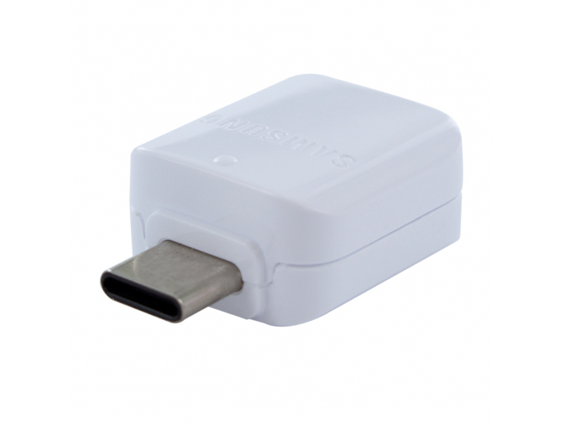Adattatore Samsung OTG/maschio da USB tipo C a USB - BULK bianco - GH98-40216A