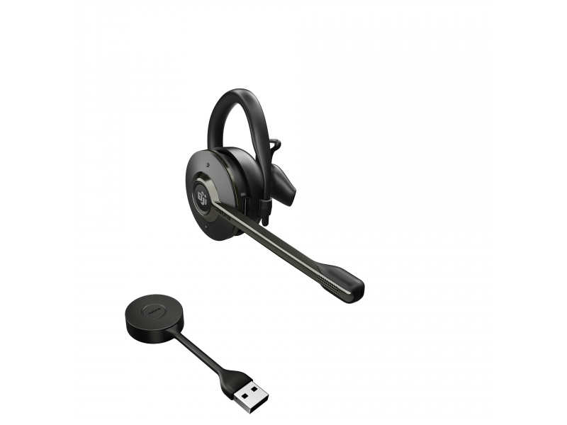 Jabra 9555-450-111 cuffia e auricolare Wireless A clip Ufficio Nero Titanio (Jabra Engage 55 MS Convertible USB-A)