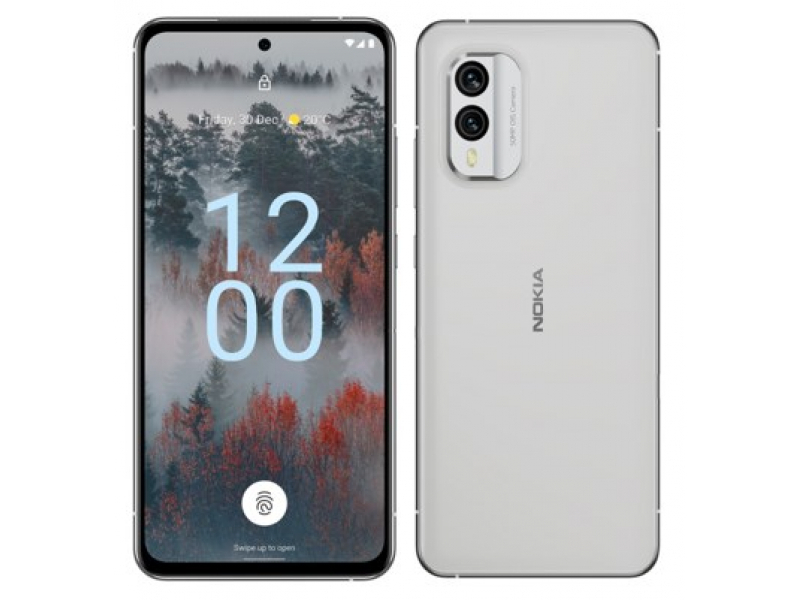 Nokia X30 5G 163 cm 6.43 Doppia SIM Android 12 USB tipo-C 6 GB 128 GB 4200 mAh Bianco (X30 5G D.Sim 6/128GB - White)