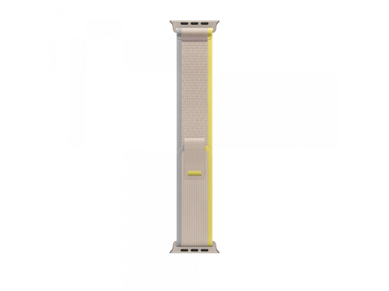 Apple MQEH3ZM/A accessorio indossabile intelligente Band Beige Giallo Nylon (Apple - Loop for smart watch - 49 mm - M/L size -