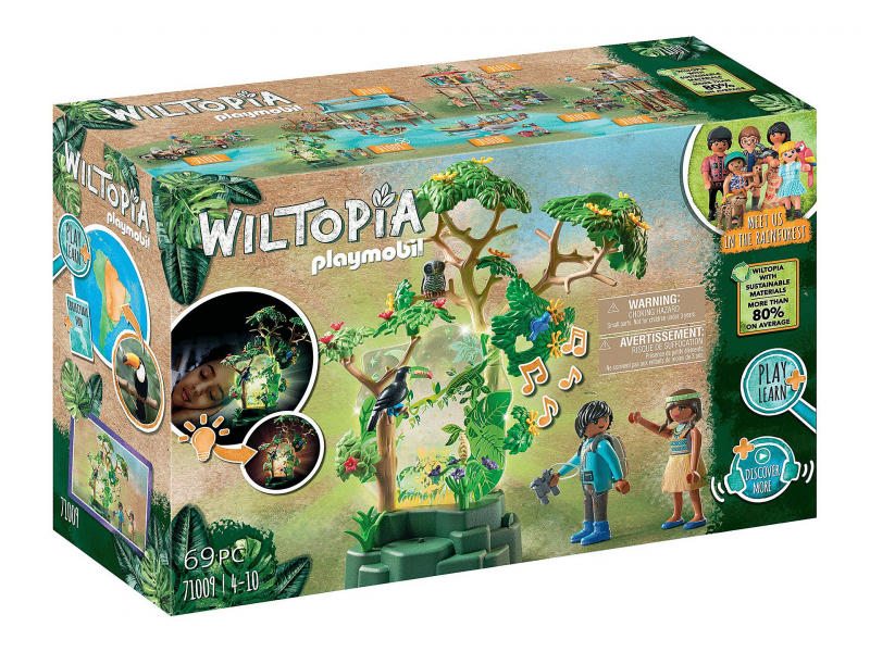 Playmobil Wiltopia - Luce notturna foresta pluviale (71009)
