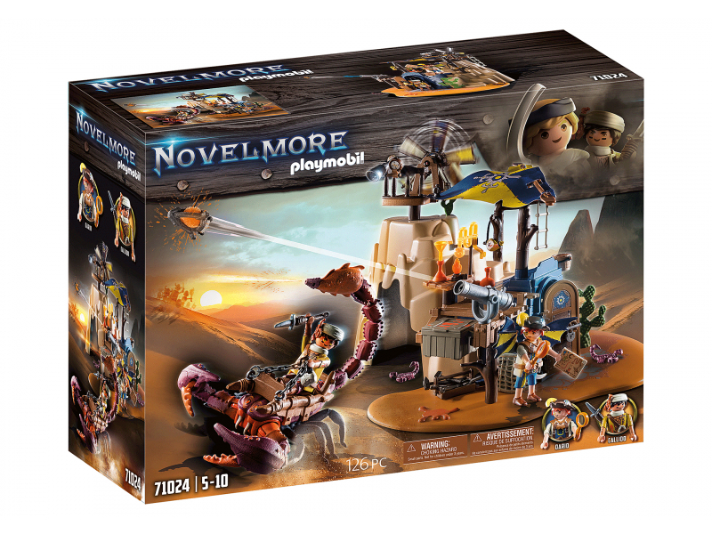Playmobil Novelmore Sal\'ahari Sands - Caccia allo Scorpione al Relitto (71024)