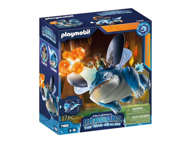Playmobil Dragons I Nove Regni - Plowhorn