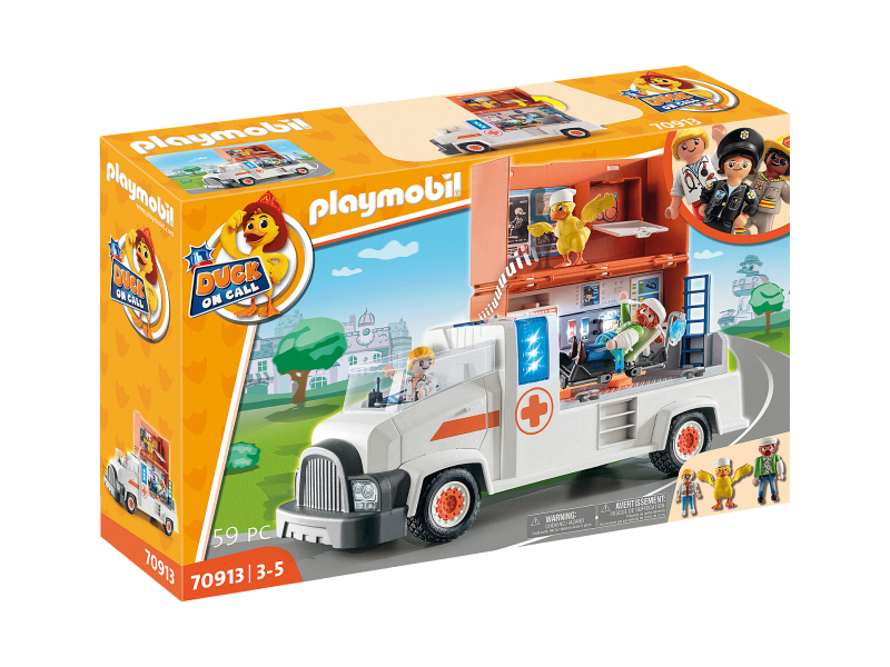 Playmobil Duck on Call - Camion Dottore d'Emergenza (70913)