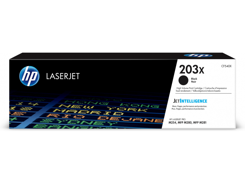 Typ Toner Farbe schwarz Kapazitt 3.200 Seiten Modelle Color LaserJet Pro M254dw Color LaserJet Pro M254nw Color LaserJet Pro