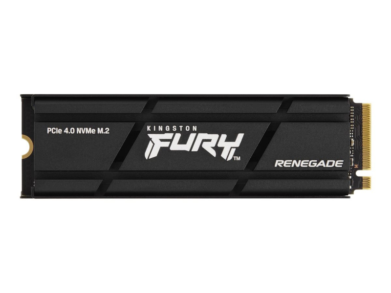 Kingston Technology 500G RENEGADE PCIe 4.0 NVMe SSD W/ Dissipatore di calore (KFR 500G M.2 NVMe SSD)