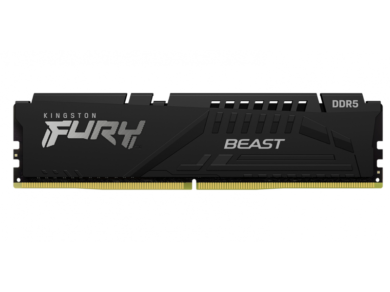Kingston Technology FURY Beast 32 GB 6000 MT/s DDR5 CL40 DIMM Black XMP (32GB DDR5-6000MT/S CL40 DIMM - FURY BEAST BLACK XMP)