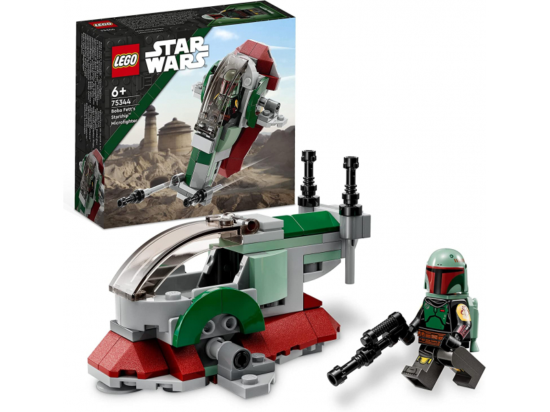 LEGO Star Wars Boba Fetts Starship - Microfighter 75344