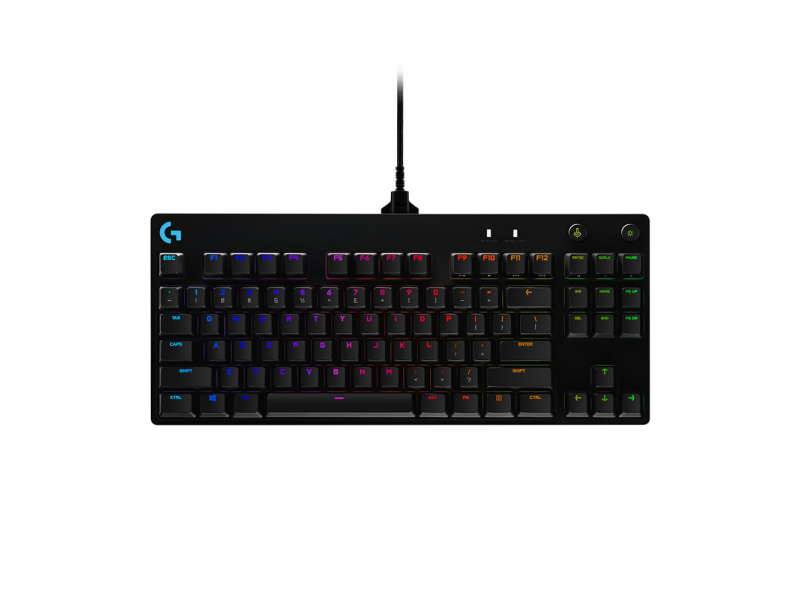 Logitech G per tastiera da gioco meccanico (cablato, nero)