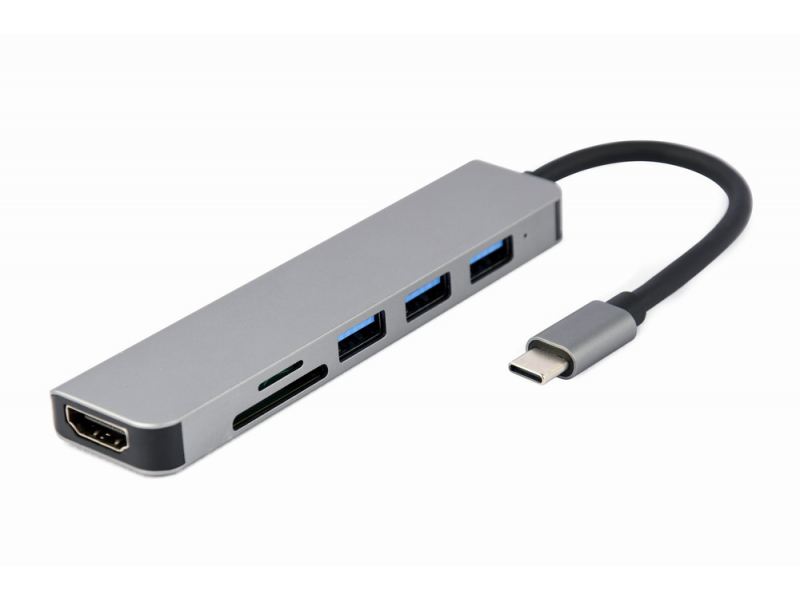 L'adattatore multiporta CableXpert ÃƒÂ¨ USB tipo A-CM-COMBO6-02