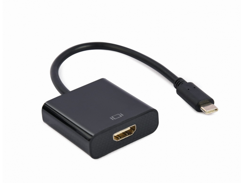 Adattatore CableXpert da USB tipo C a HDMI, nero - A-CM-HDMIF-03