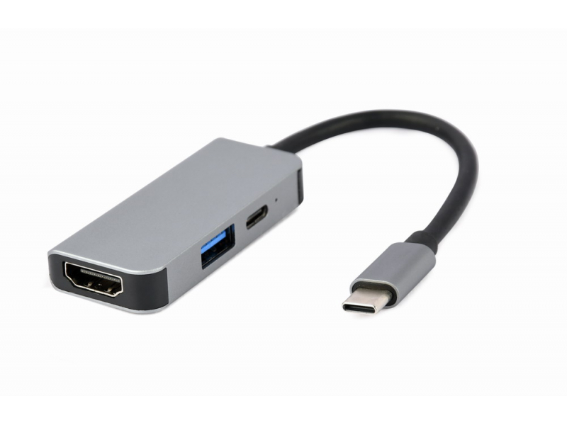 Adattatore combinato USB Type-C CableXpert (Hub HDMI PD) - A-CM-COMBO3-02