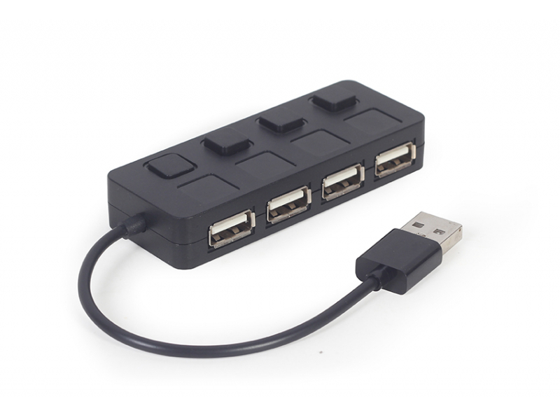 Gembird UHB-U2P4-05 - hub - 4 porte - switch - 4 porte UHB-U2P4-05